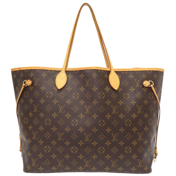 Louis Vuitton Handbags - Louis Vuitton Monogram Neverfull GM Tote Bag Brown